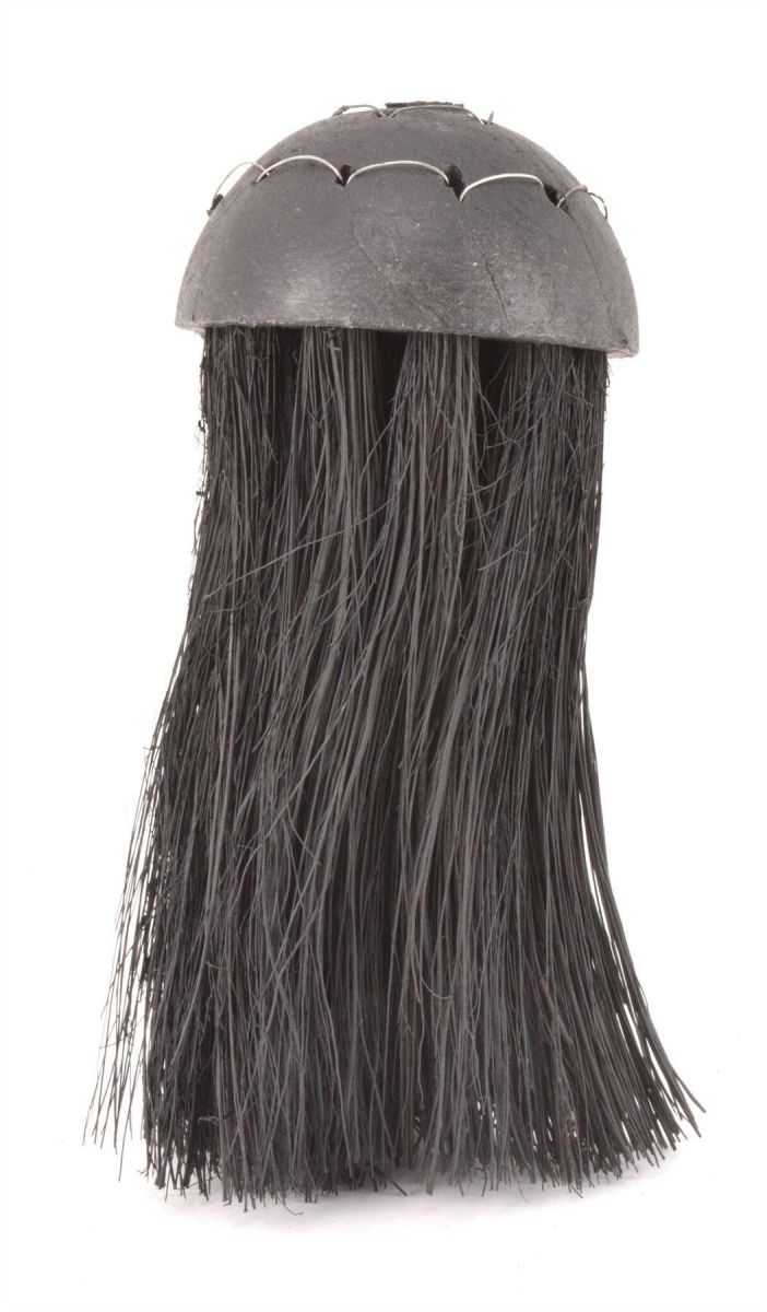 Replacement Round Fireside Brush in Black