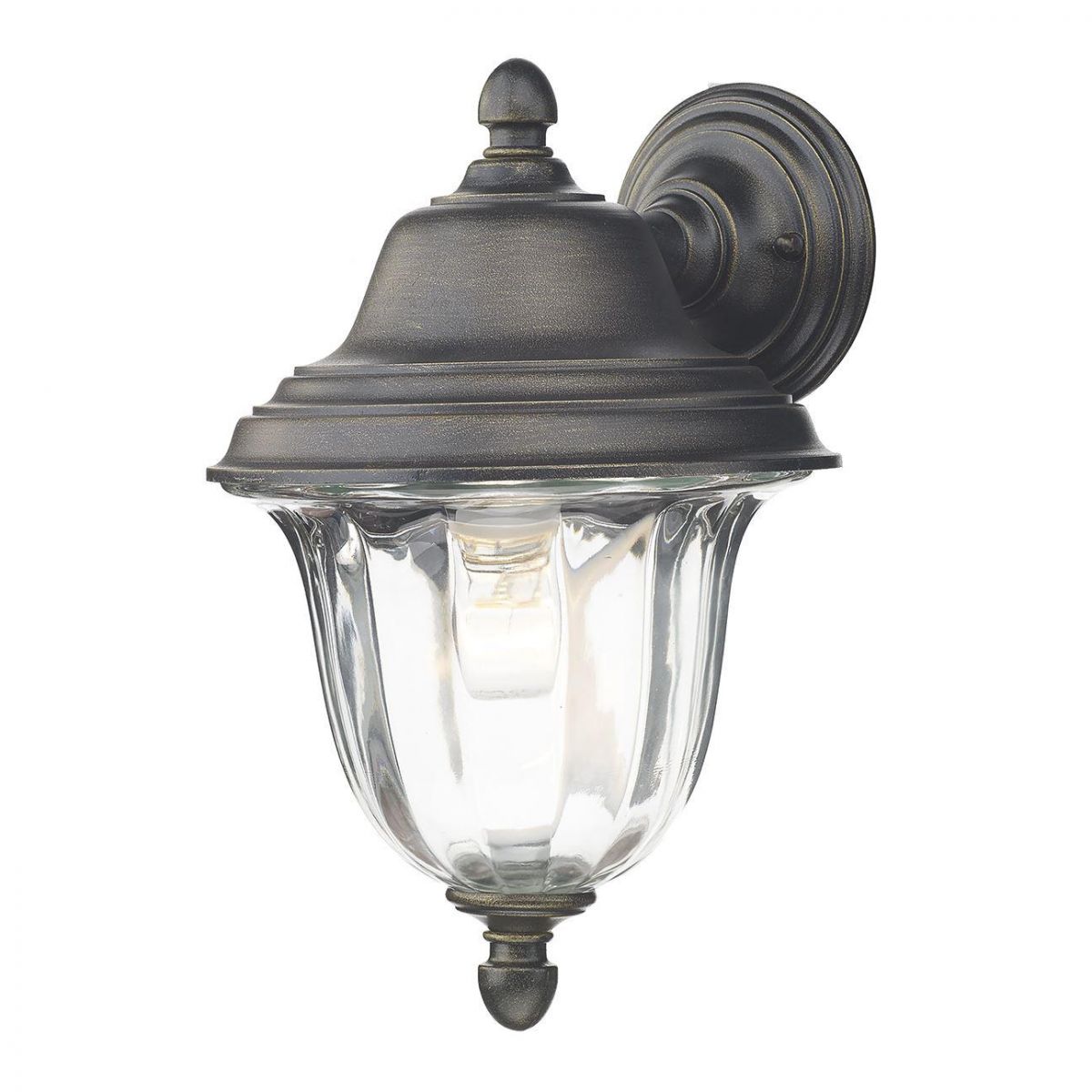 "Rosestone Estate" Wall Light in an Antique Bronze Finish