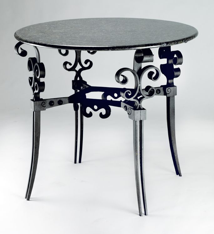 Savoy Circular Granite Table