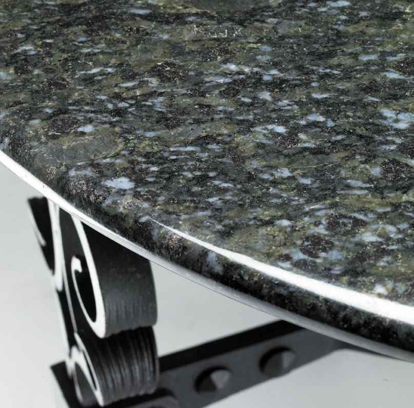 Savoy Circular Granite Table