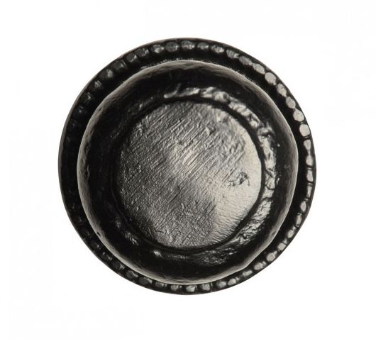 Round Ornate Cast Iron Door Knobs