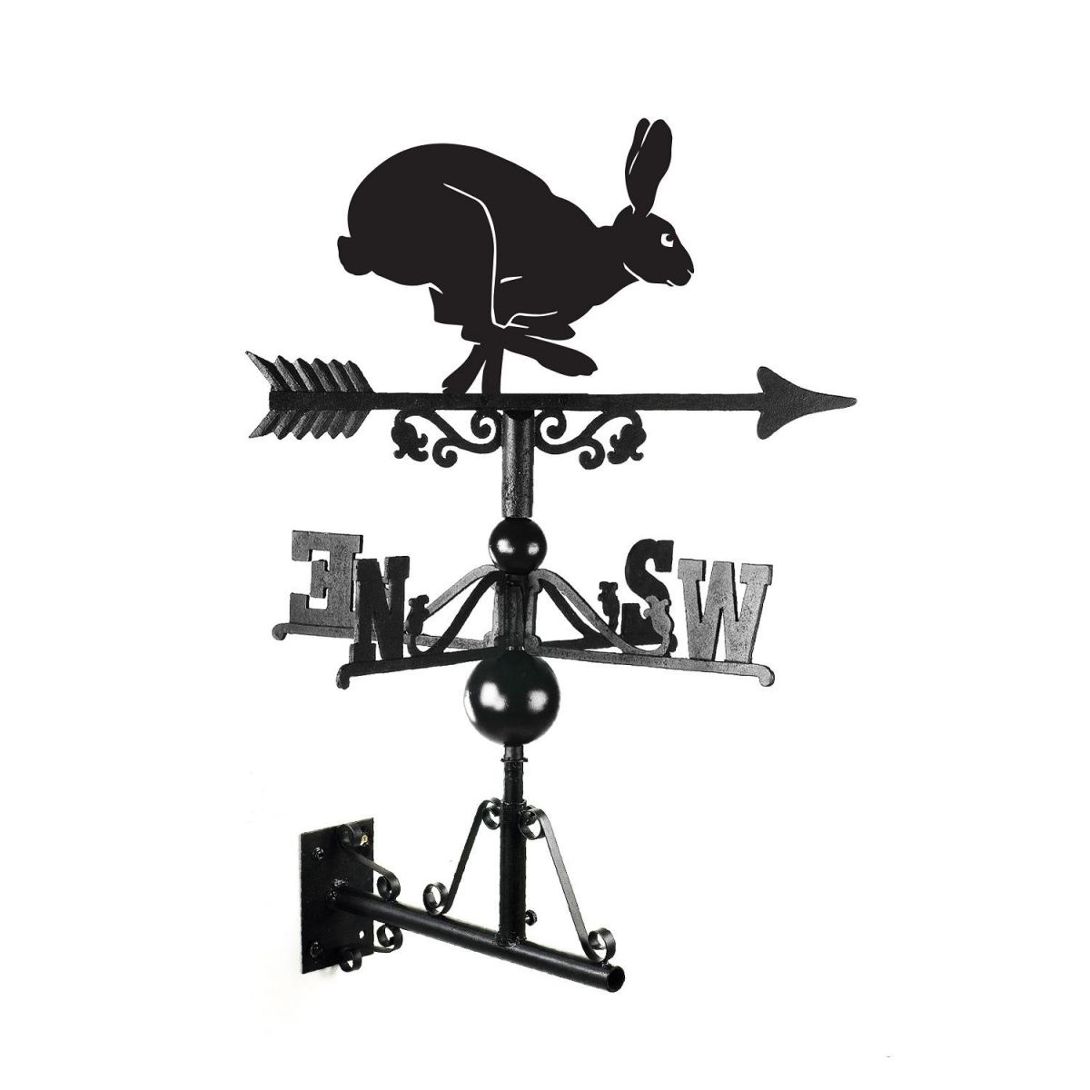 Running Hare Weathervane in Full 