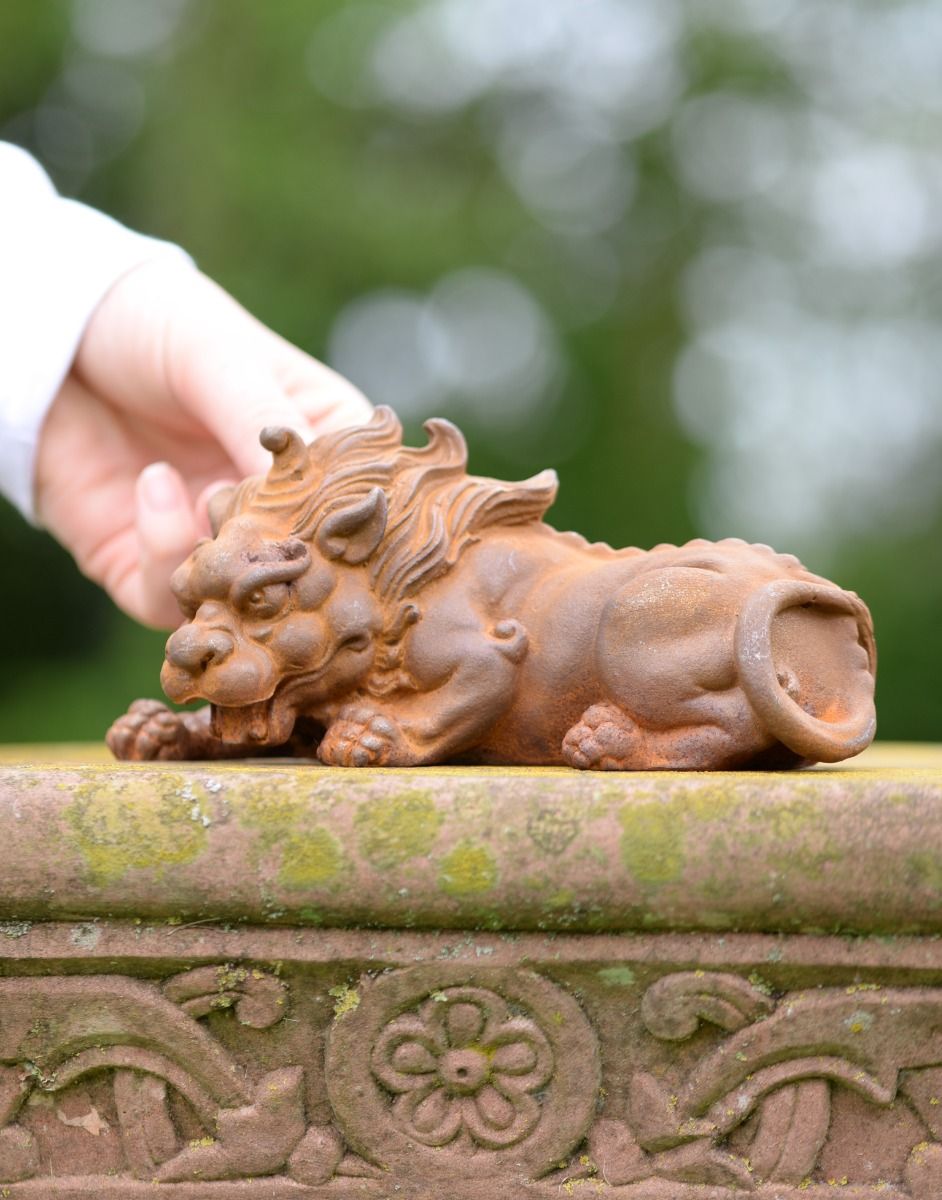 Rustic Cast Iron Dragon To Scale 