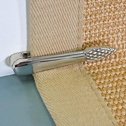 Chrome Stair Clip
