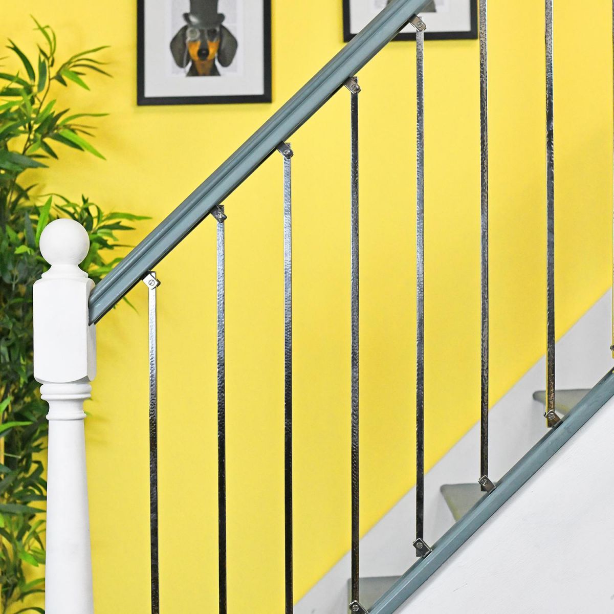 “Allegro” Polished Bright Chrome Stair Spindle 