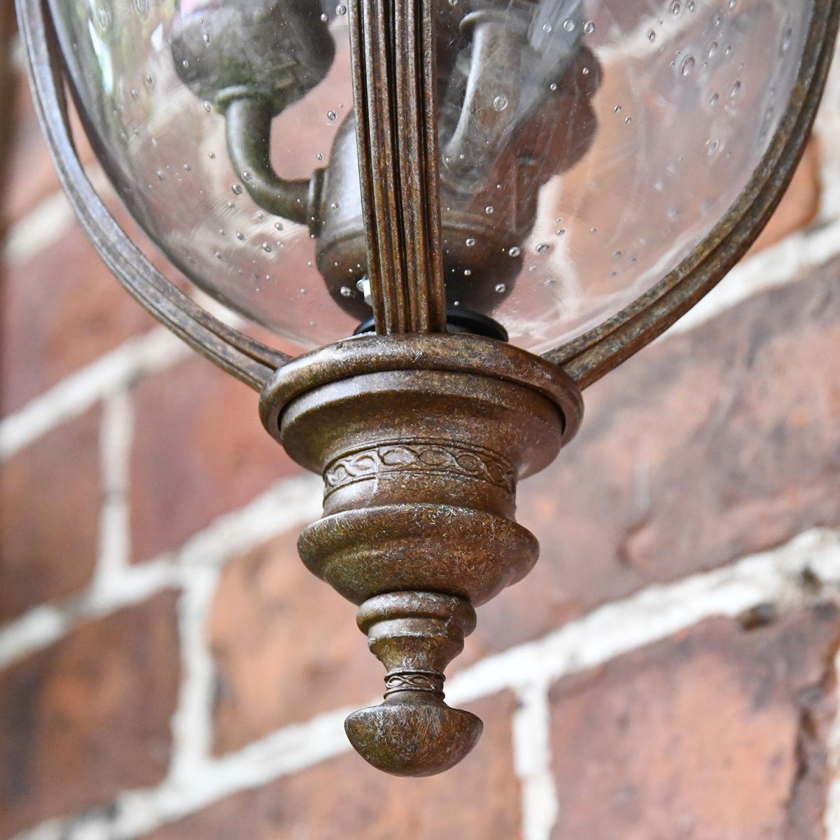 Close-up of the Finial on the Bottom of the Lantern
