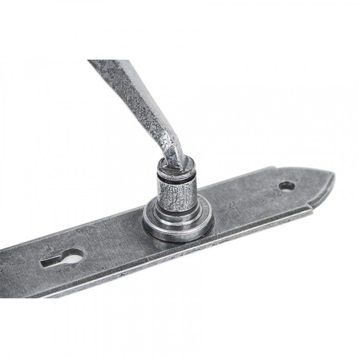 Close-up Of The Antique Pewter Finish
