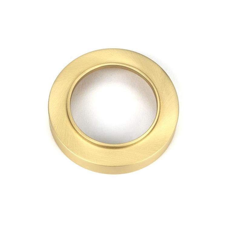 Cover for Satin Brass "Circular" Escutcheon - 53mm x 11mm