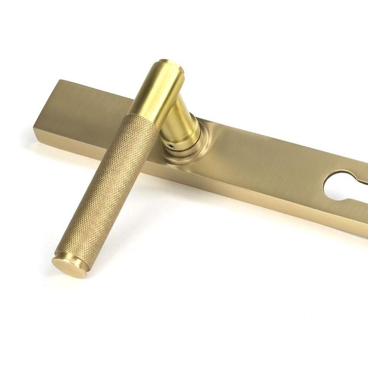 Close-Up of Left Handed Door Handle in Situ