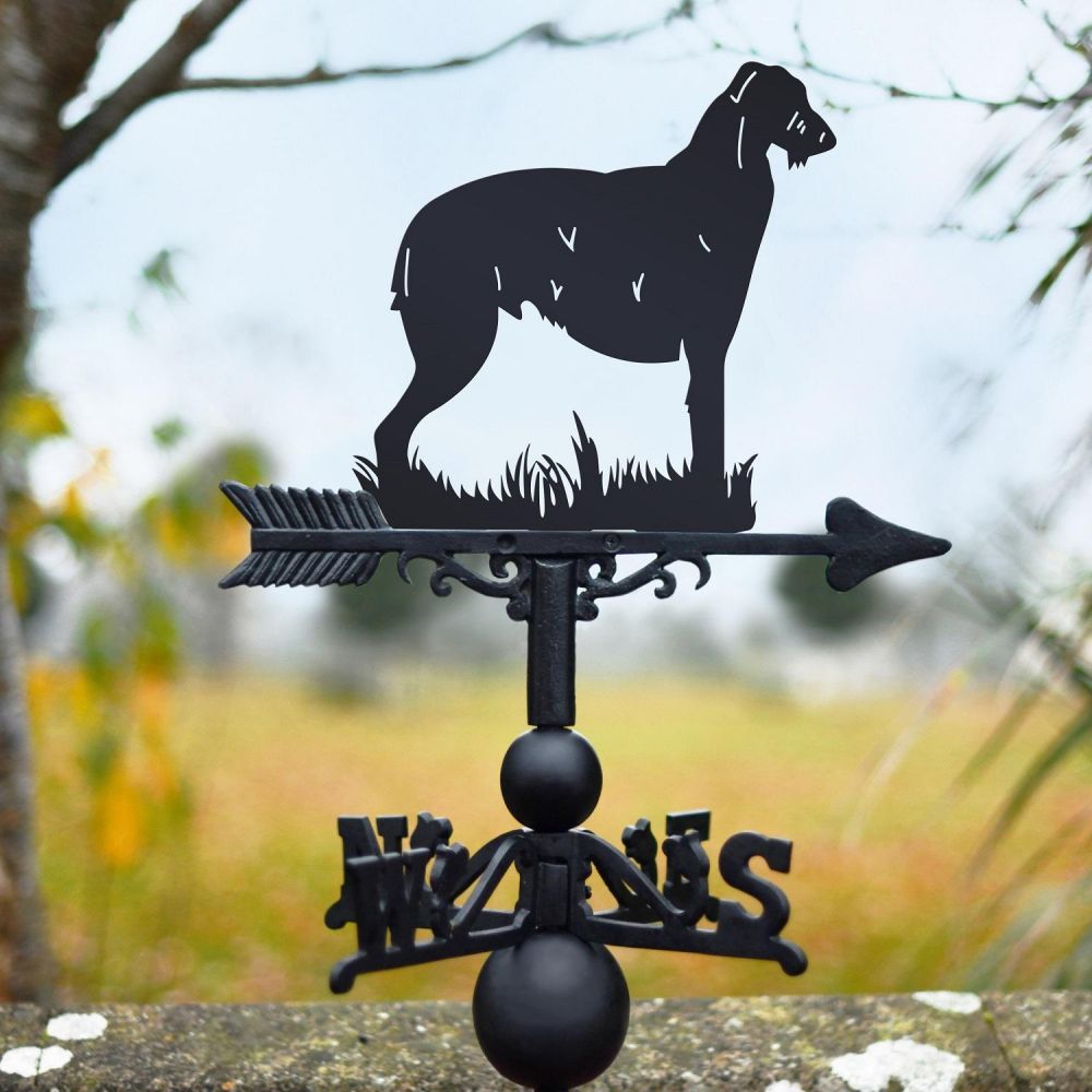 "Scottish Deerhound" Dog Weathervane