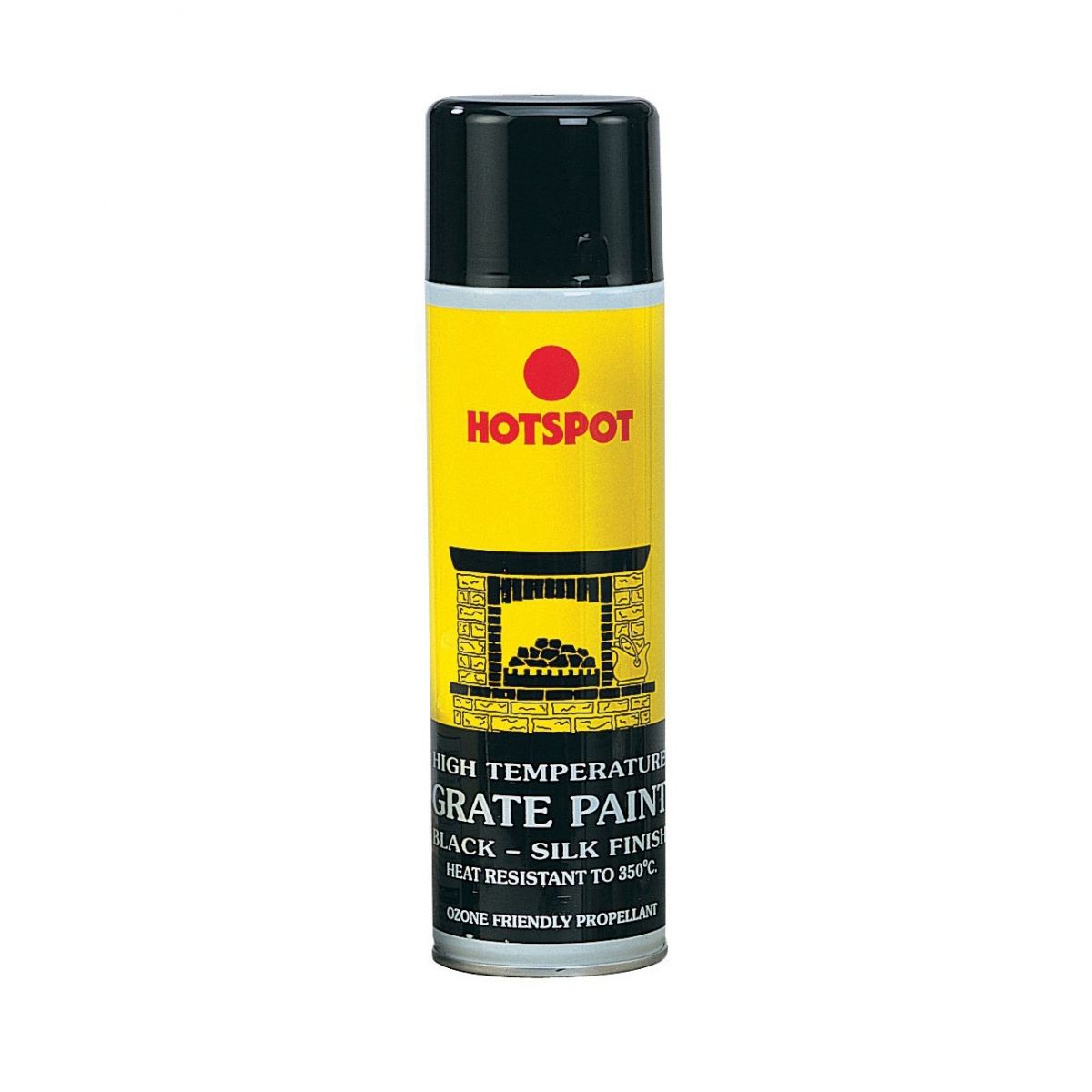 Silk Finish Heat Resistant Fire Grate Paint - 450ml