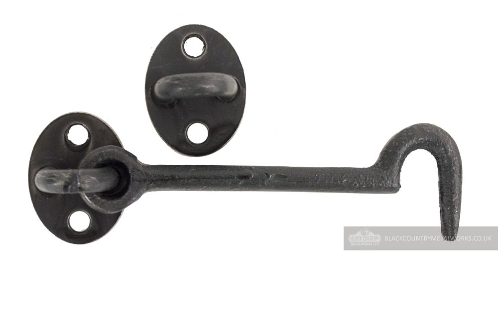 4" Simplistic Iron Cabin Hook