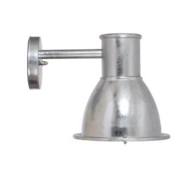 Simplistic Modern Galvanised Steel Wall Light