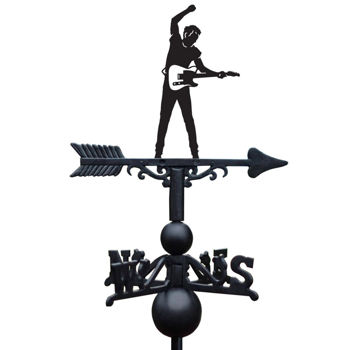 Close-Up of Singer with Guitar Topper