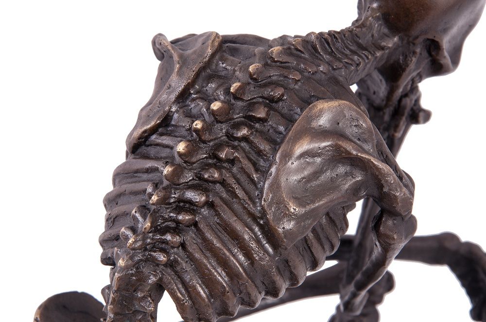 Pensive Skeleton Ornament 