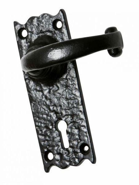 "Aldrington" Small Cast Iron Blacksmith Door Handles