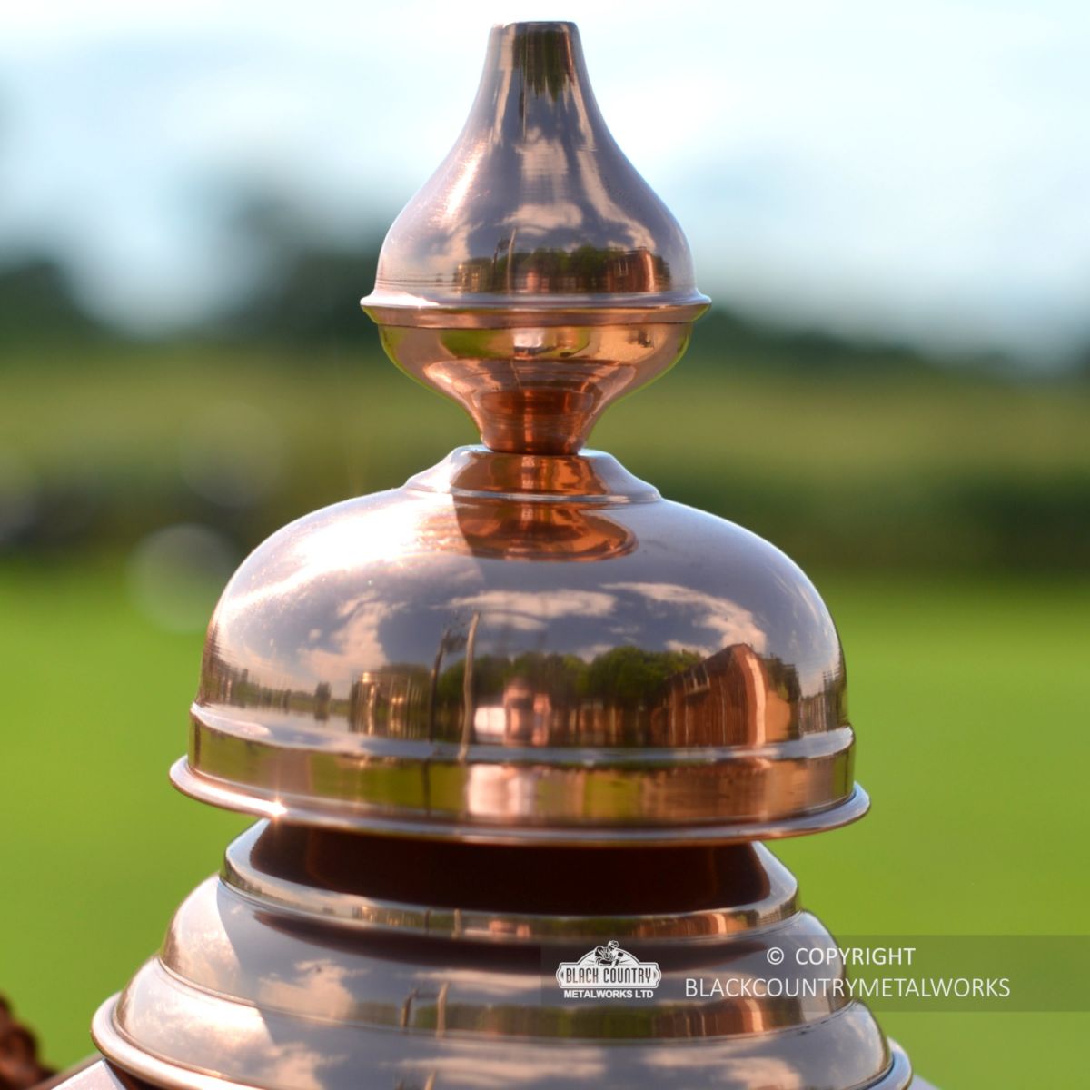 Close-up of the Finial on the Top of the Lantern