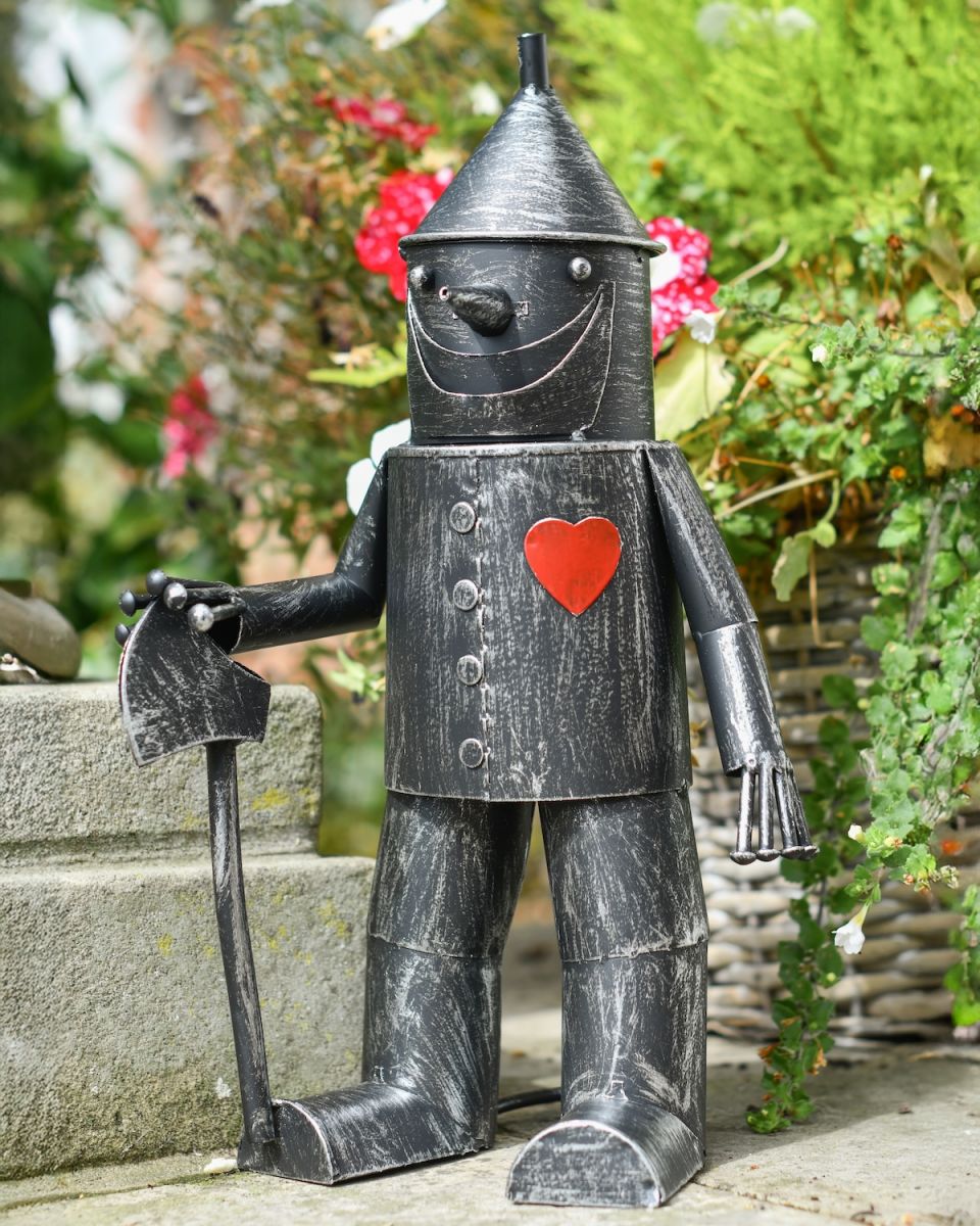 Small Tin Man Garden Sculpture