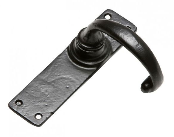 "Helmsdrock Foundry" Simple Black Cast Iron Door Handles
