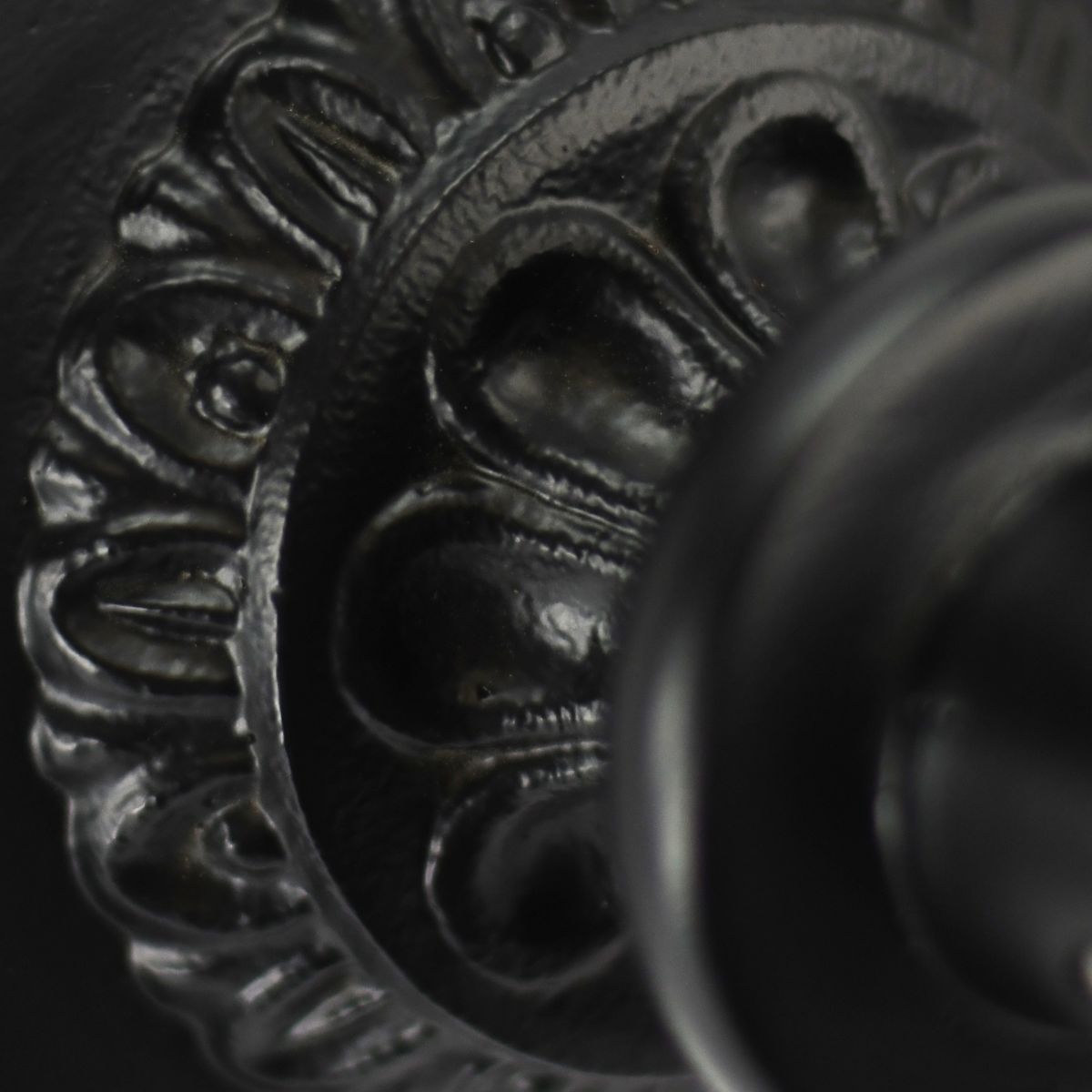 Close=up of the Ornate Detail on the Bracket