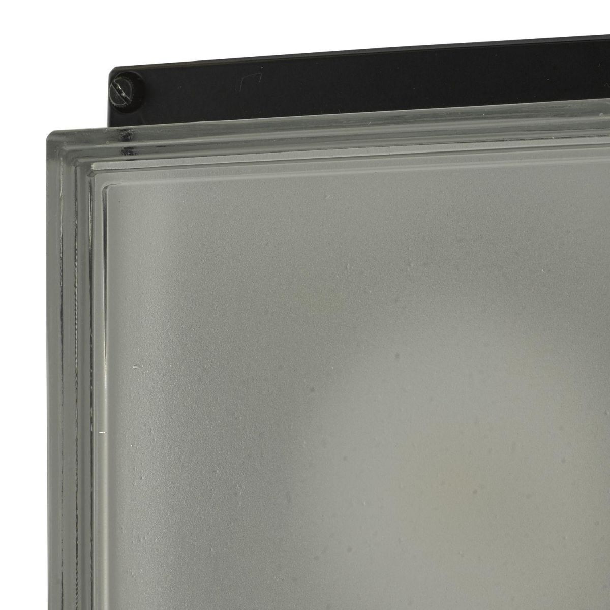 Close-up of the Frosted Glass on the Wall Light
