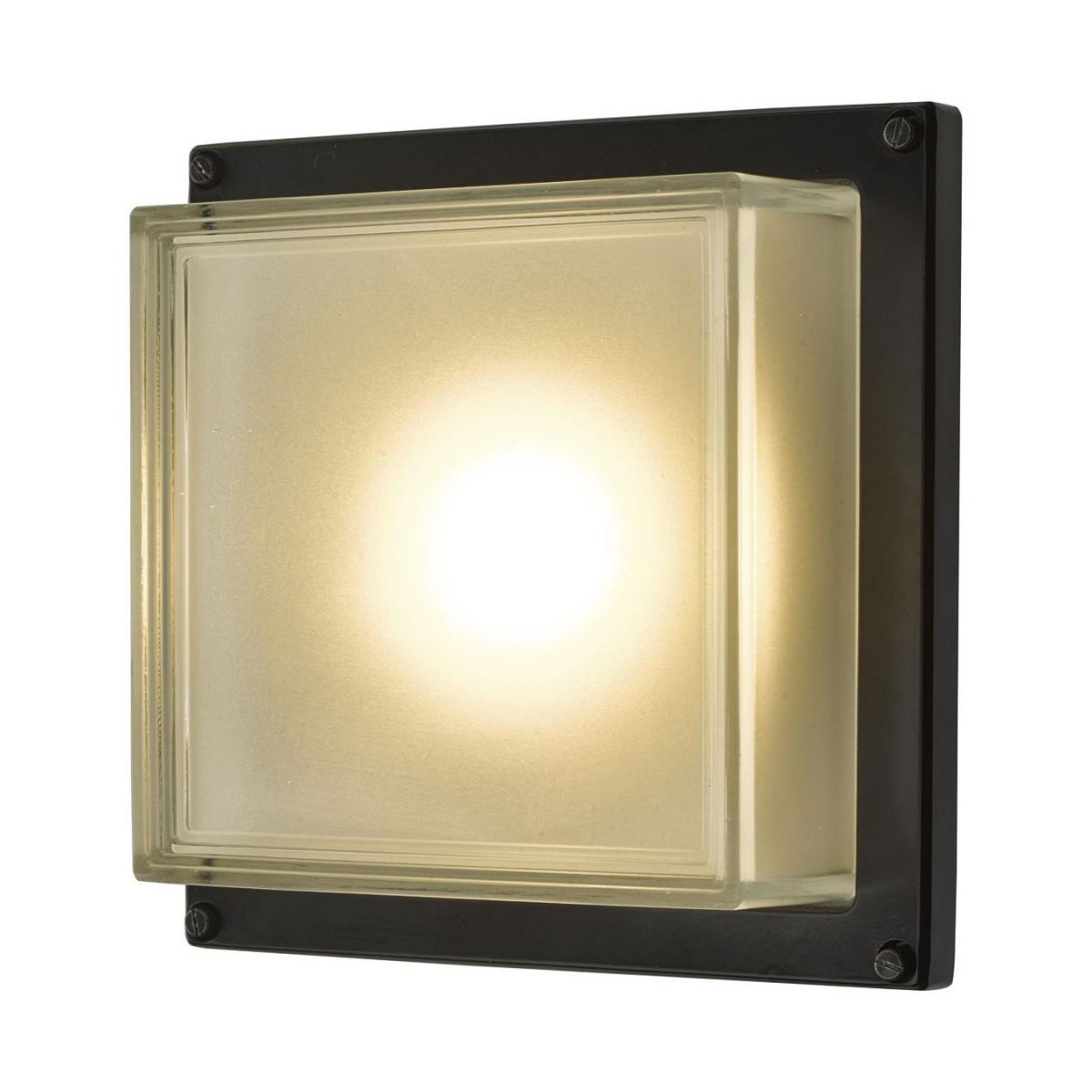 Square Flat Wall Light in Use