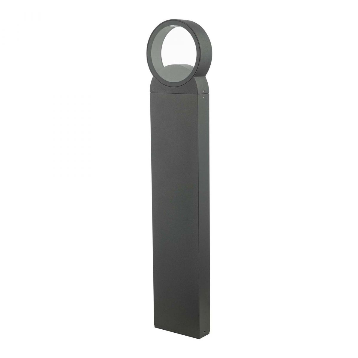 Squared Contemporary Post Light Finished in a Matt Grey