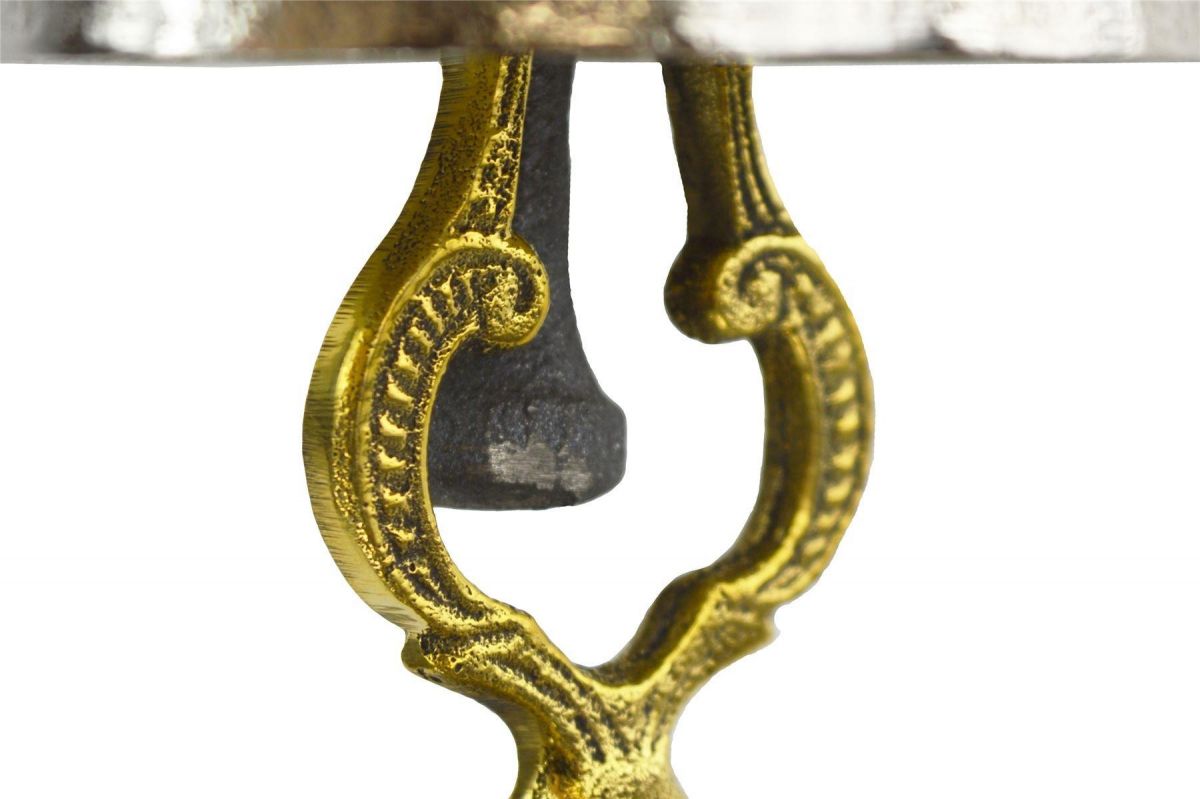 Silver & Gold Star Fish Reception Bell