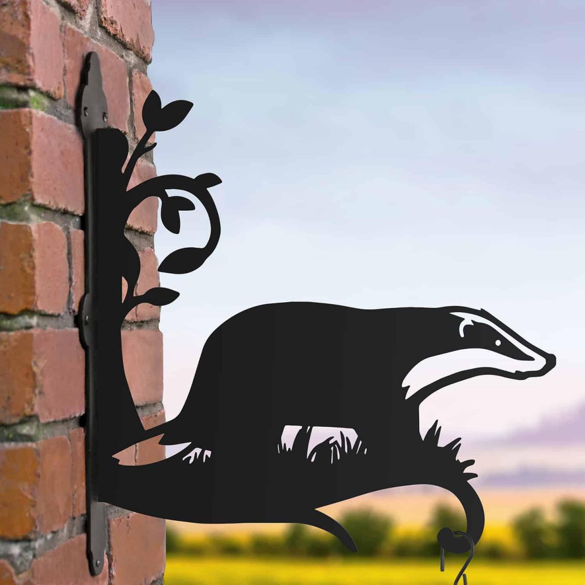 Steel Badger Hanging Basket Bracket