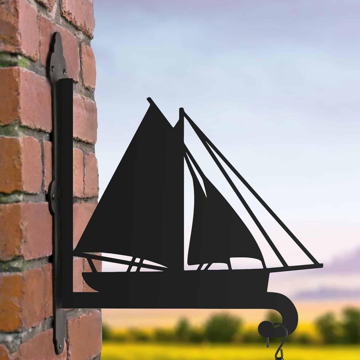 Steel Cutter Ship Hanging Basket Bracket