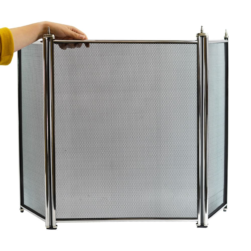 Steel & Iron Fireguard To Scale