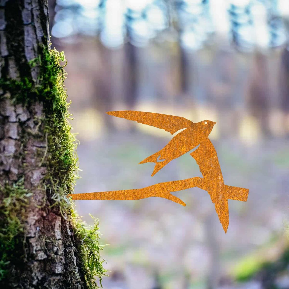 Steel Swift Tree Spike - Rustic in Situ