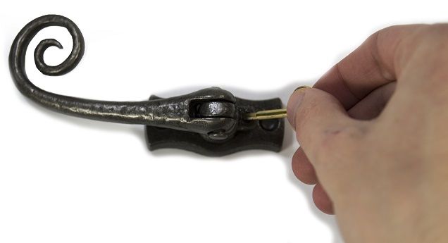 "Hallstable Park" Monkeytail Iron Window Fastener