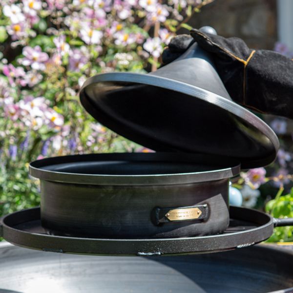 Tagine On Open Swing Fire Pit 