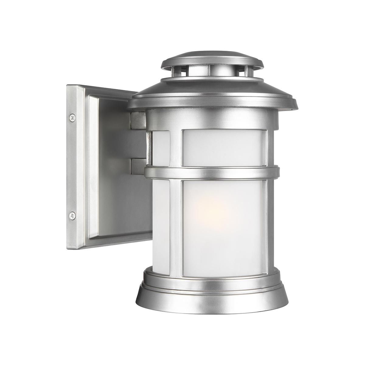  "The Lighthouse" Wall Light in a Painted Brush Steel Finish