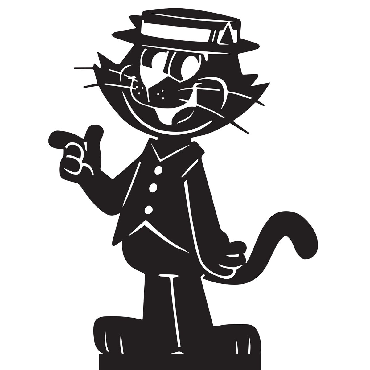 Top Cat Weathervane Top