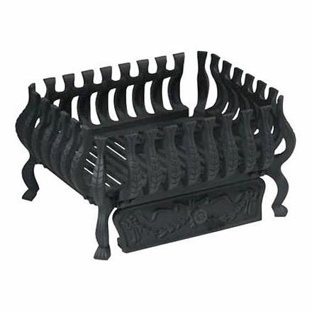 Traditional Fire Basket surround Finshed in Black
