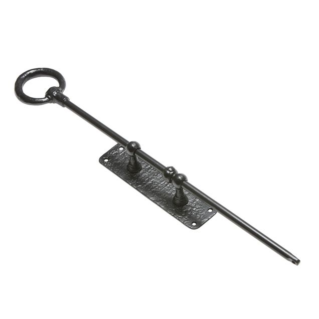 Traditional Black Iron Mechanical Bell Pull Handle