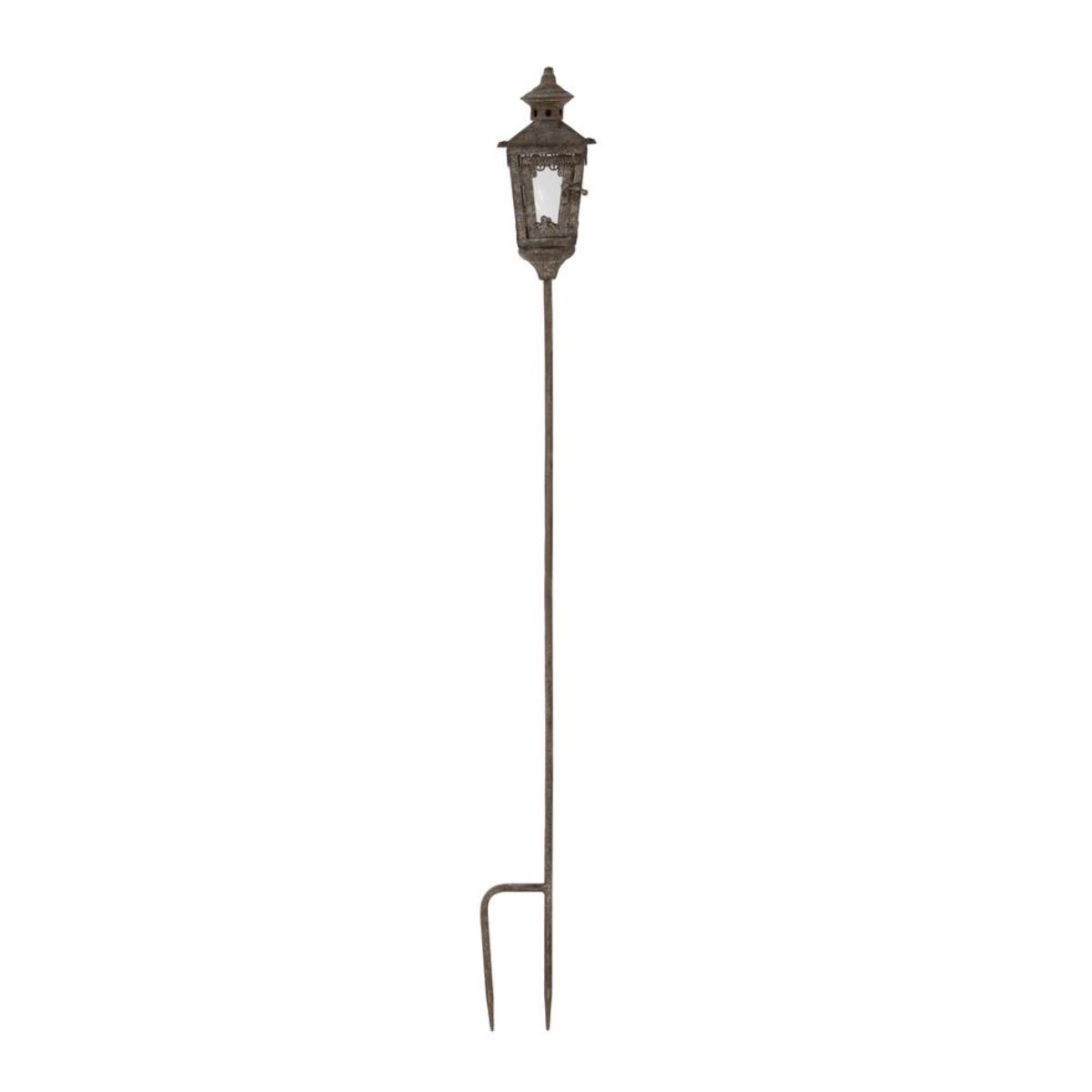 Victorian Candle Lantern on Garden Spike