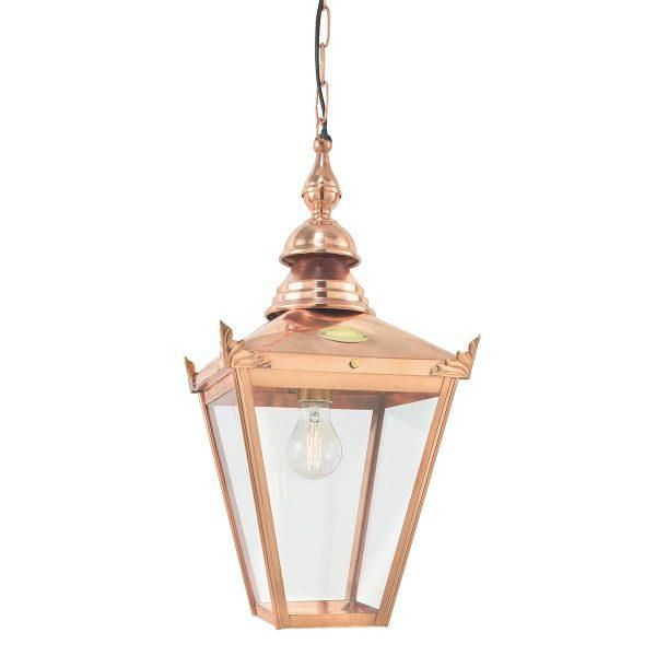 Traditional Harrow Copper Victorian Chain Lantern