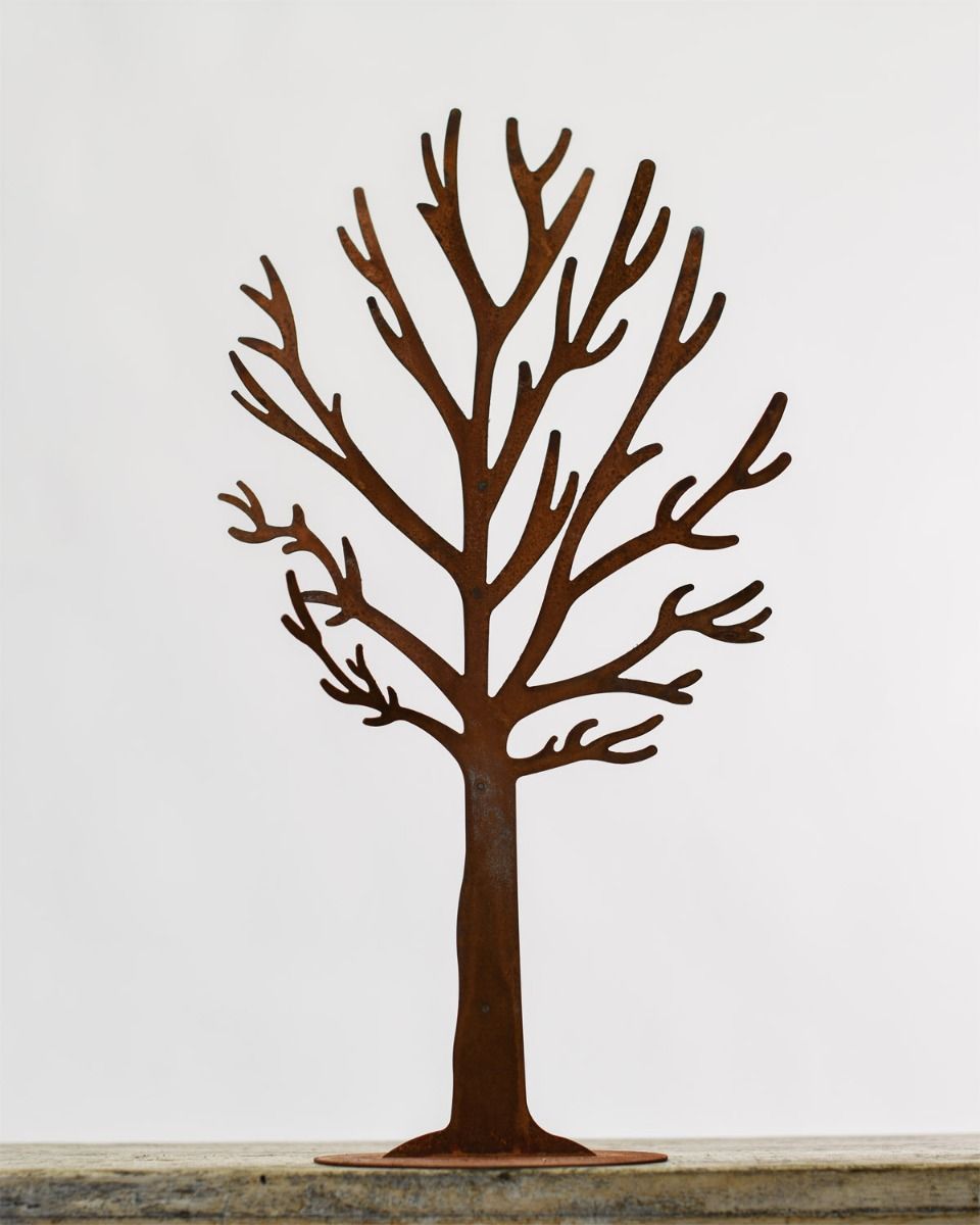 Large Rustic Tree Ornament In Situ 