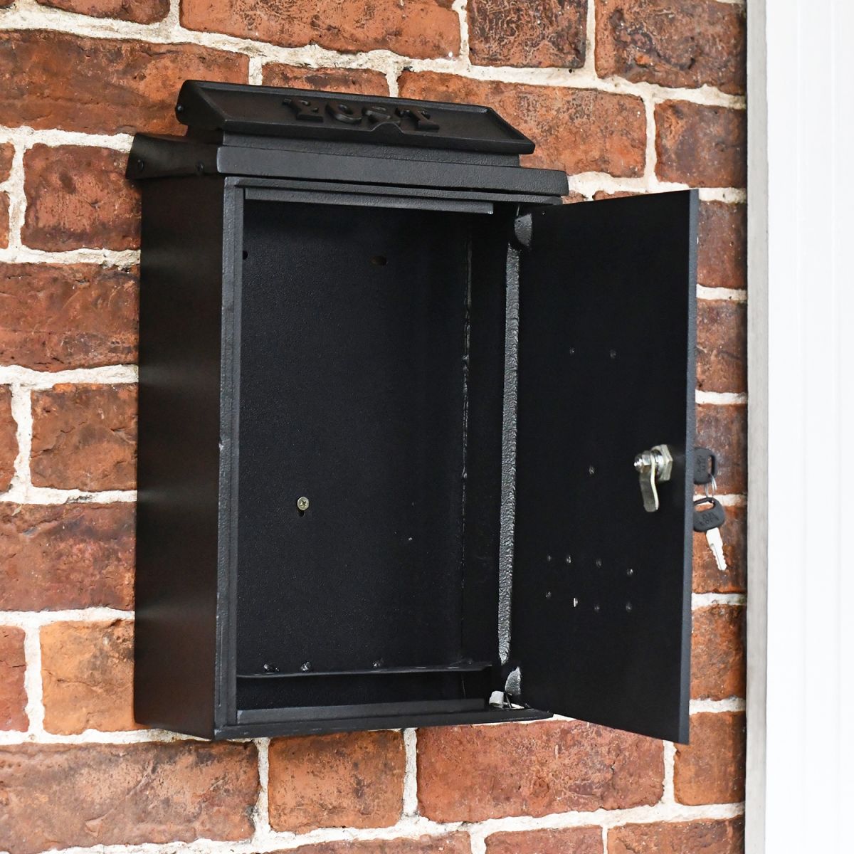 Front Opening Door on the Wall Mounted Post Box