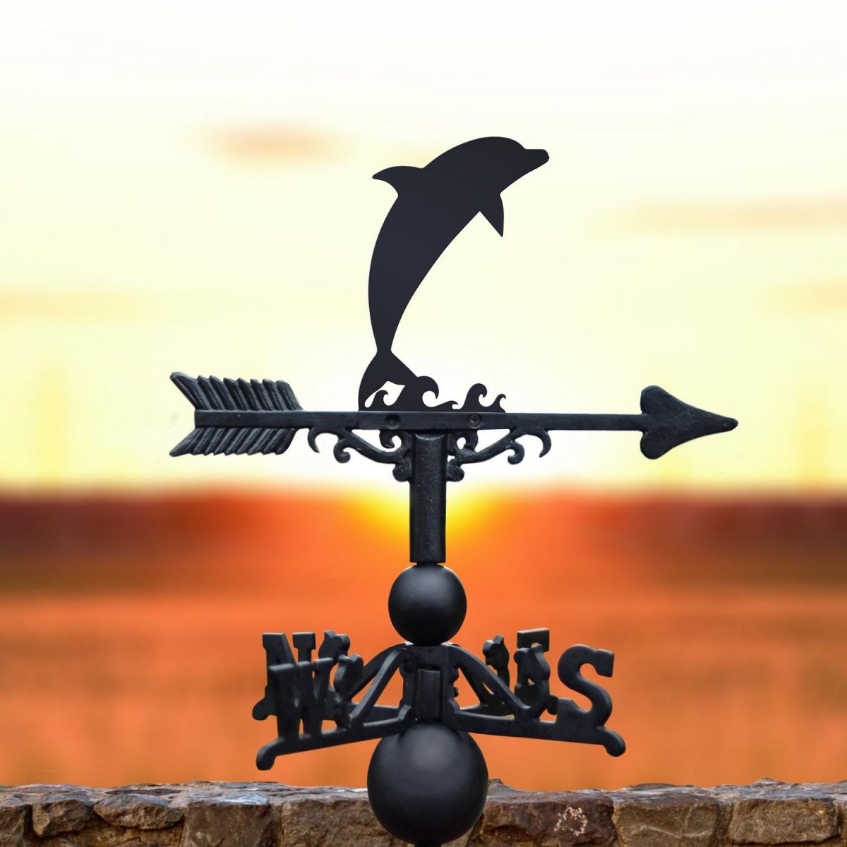 Weathervane with Dolphin Design 