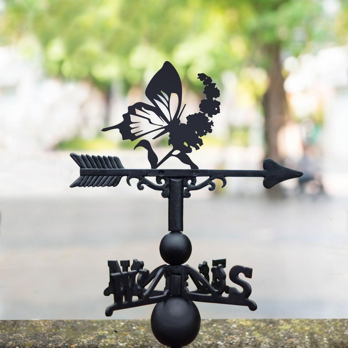 Weathervane with Butterfly Topper 