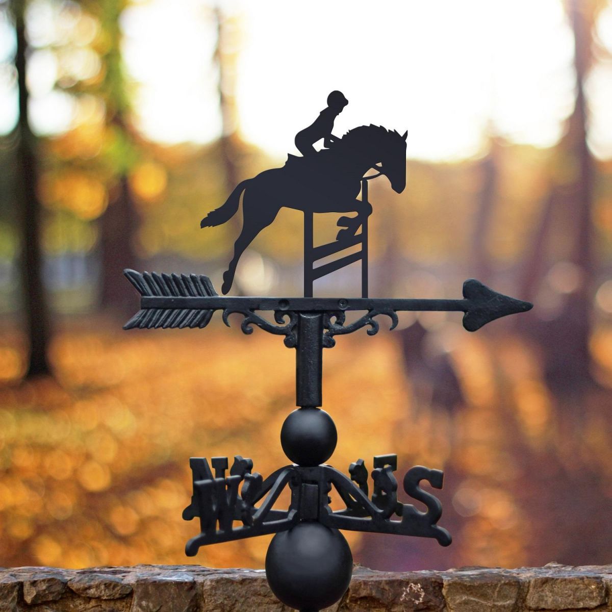 Show Jumping Horse Weathervane 