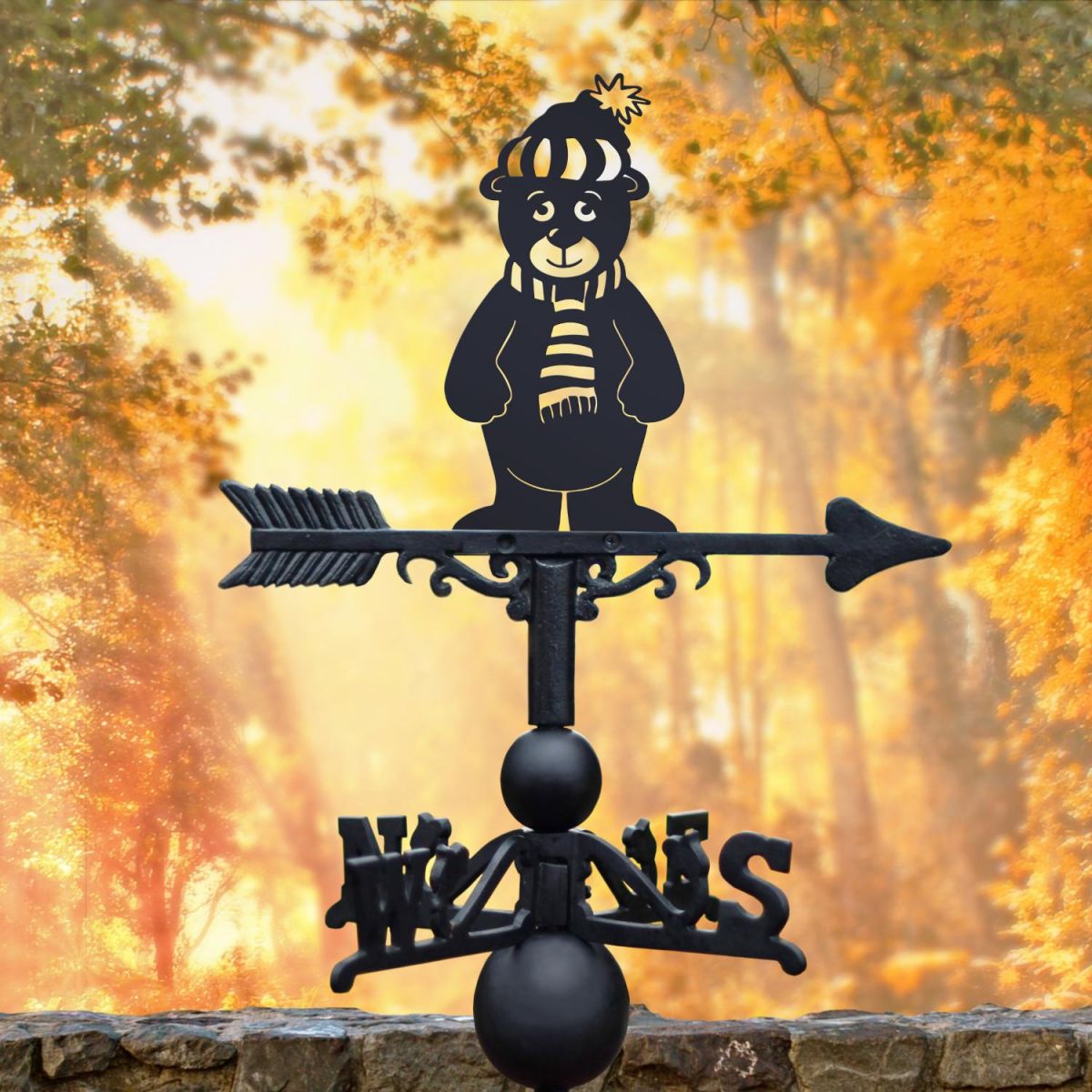 Teddy Bear Weathervane