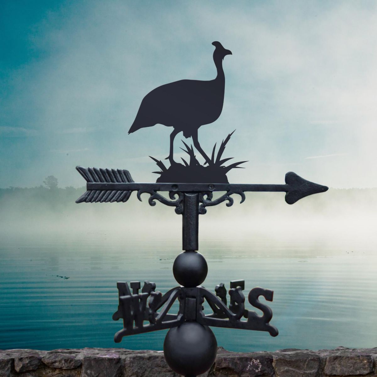 Guinea Fowl Weathervane