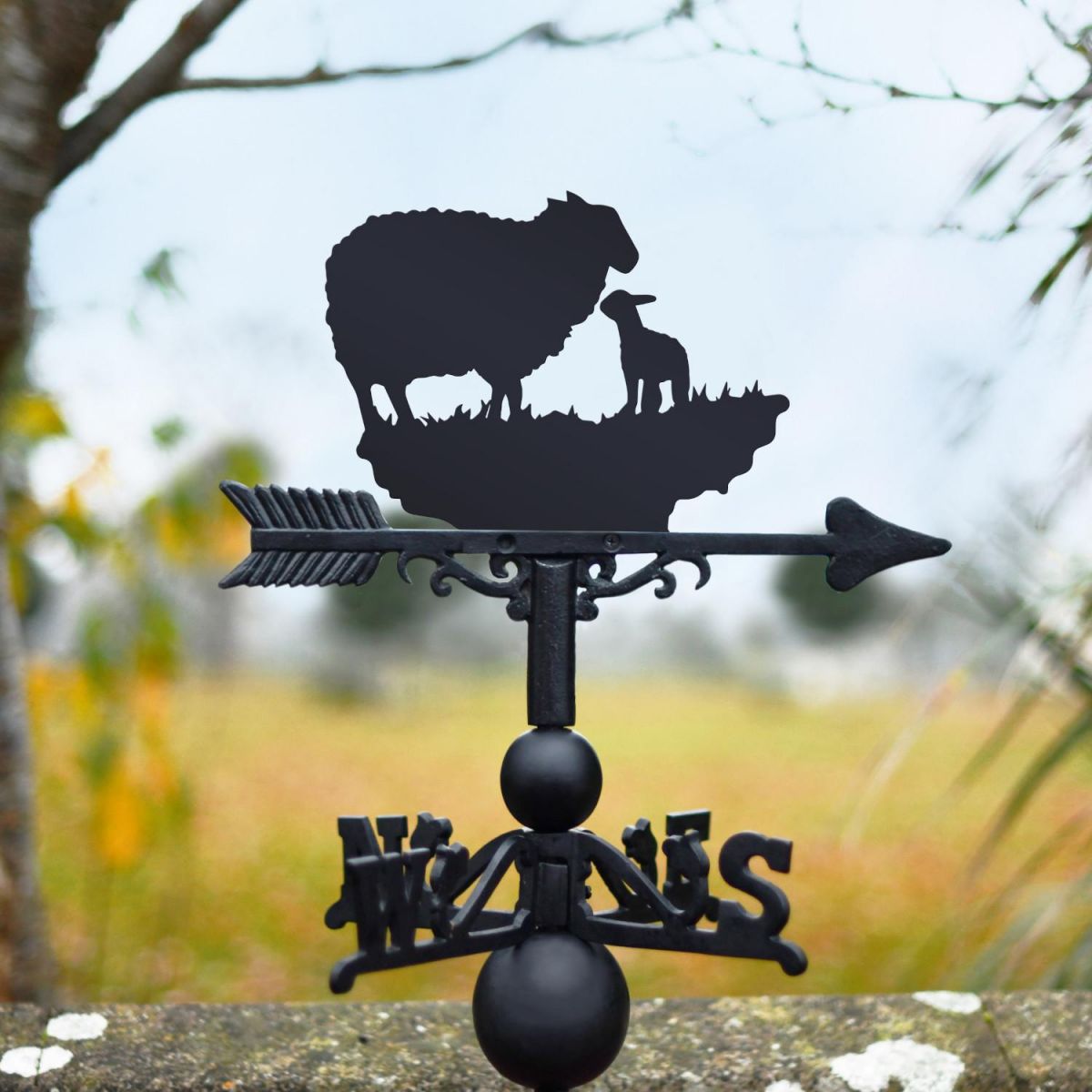 Weathervane with Sheep Motif