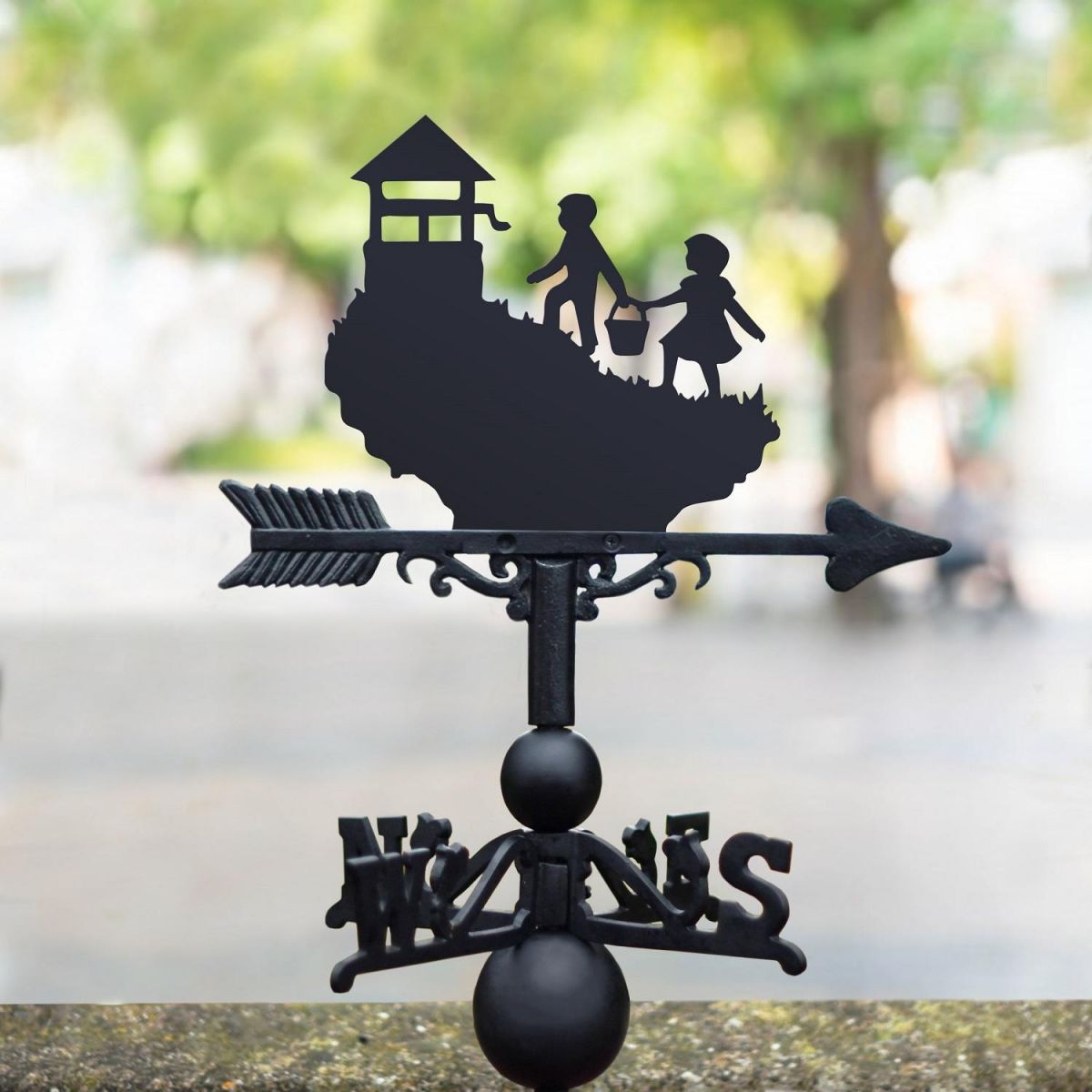 Weathervane with Jack & Jill Design 
