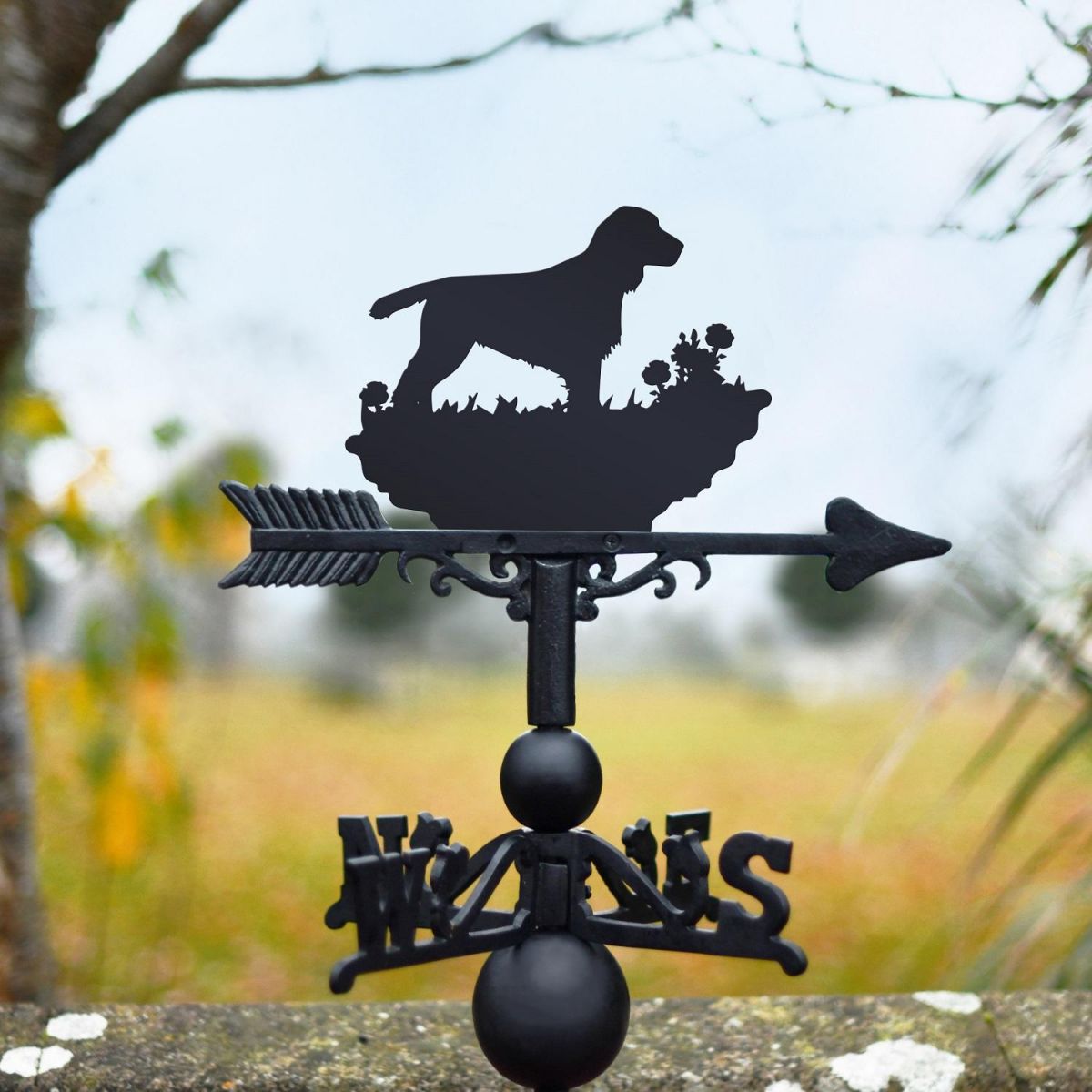 Cocker Spaniel Weathervane in Full 